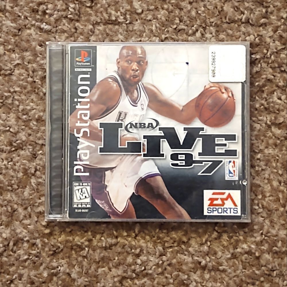 NBA Live 97 on Playstation 1, PRE-OWNED